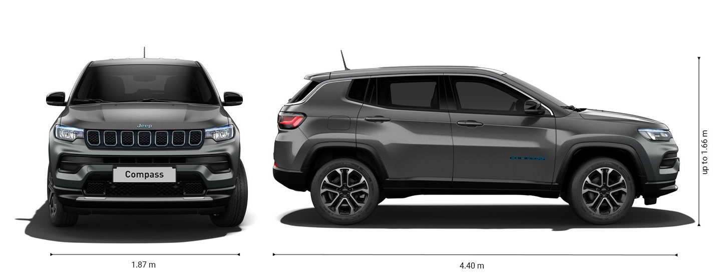 Jeep Compass dimensions